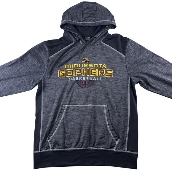 Minnesota Golden Gophers Basketball Women’s Medium Embroidered Hoodie Sweatshirt - Picture 1 of 11